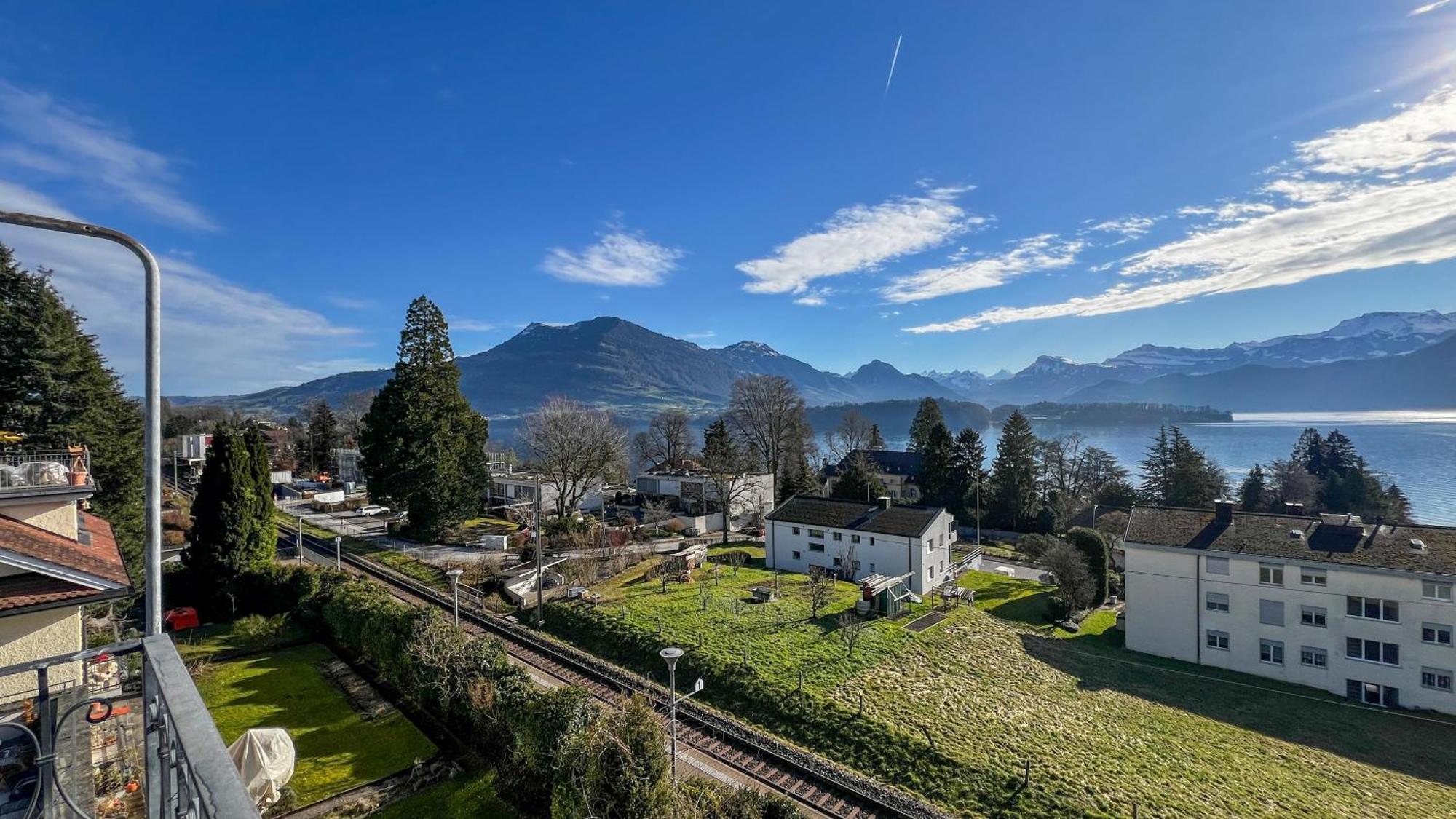 Boutique Apartment Lakeview Luzern 3 Exteriör bild